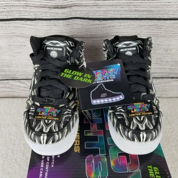 glow in the dark skechers